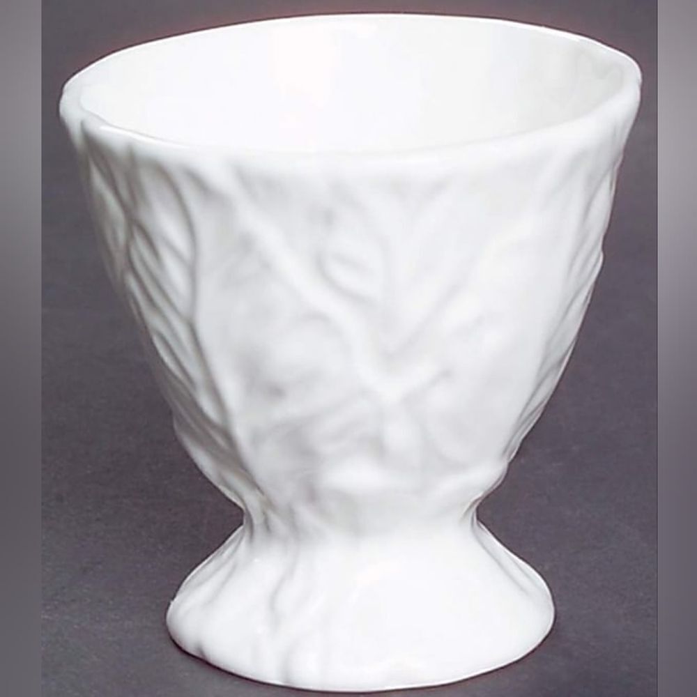 Coalport Countryware White Footed Egg Cup Set of 2 Vintage